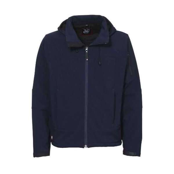 JMP Wear 3VP-M060008 Andorra Navy Softshell Jas Uniseks