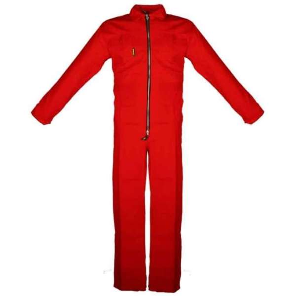 Storvik Kinder Overall Nicky 1821 - rood - 74