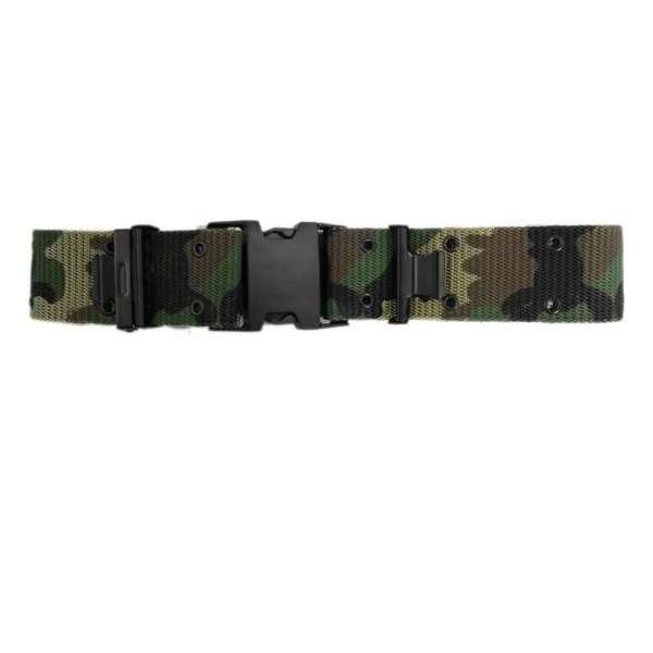 Koppel US met klikgesp woodland camo