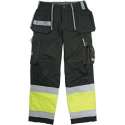 Bjrnklder broek Technique HiVis zwart