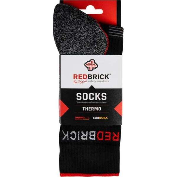 Redbrick Thermo Sokken 25105 - Grijs/Zwart - 39-42