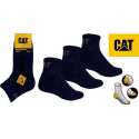 CATERPILLAR SOKKEN - CAT Work Quarters sokken - 43/46 - donkerblauw - 3 paar