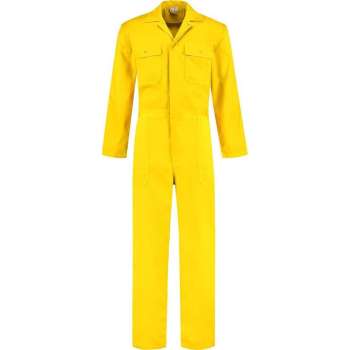 EM Workwear Overall Polyester/Katoen Geel - Maat 54