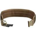 verstelbare militaire tactische riem met afneembare dikke pad, 1000d Nylon maat M  Kleur bruin Airsoft, paintball