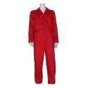 Yoworkwear Kinderoverall polyester/katoen rood maat 176