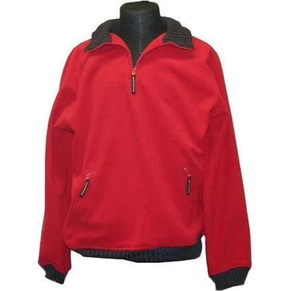 Safeworker fleecevest, fleecetrui Alpine rood maat L