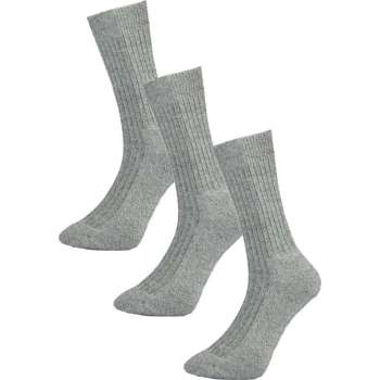 Stapp Herenanklet Kelvin Grijs - Sokken - 3 x 39-42 3pack