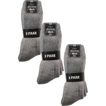 Stapp Herenanklet Kelvin Grijs - Sokken - 3 x 35-38 3pack