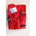 Wenaas - Professioneel Gereedschapsvest | Werkvest | Toolvest - Polykatoen 245g/m2 - Rood/zwart