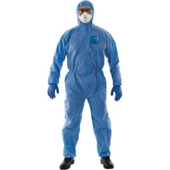 Microgard overall 1500 Plus model 111 blauw maat L