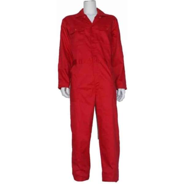 Kinderoveralls BT KINDEROVERALL Polyester_Katoen Rood104