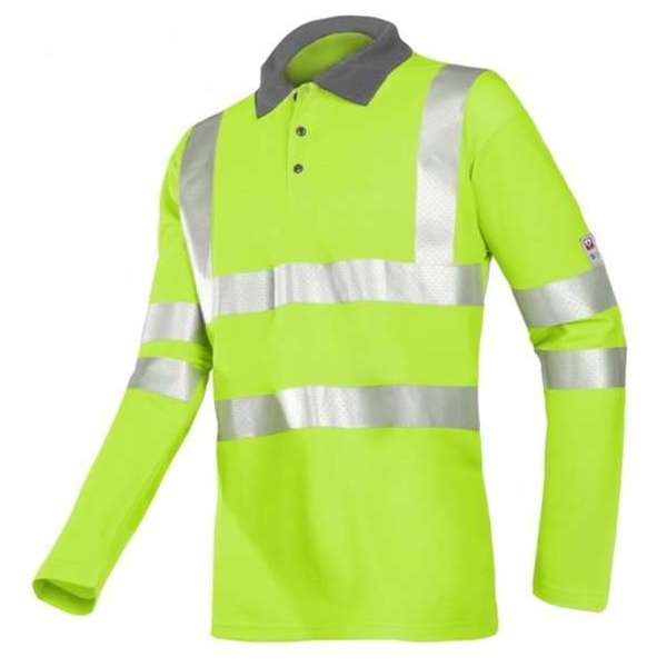 Werkkleding Sioen 319Aa2Mr1Fy1 Lim - Polo Fr Candiz Fluor Geel - Maat: 3XL, Kleur: Geel