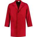 EM Workwear Stofjas 100% katoen - rood - maat 152