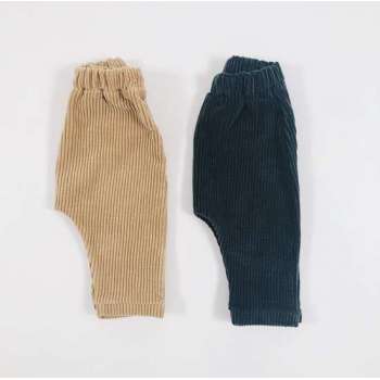 Corduroy Pants Donkergrijs Maat 92