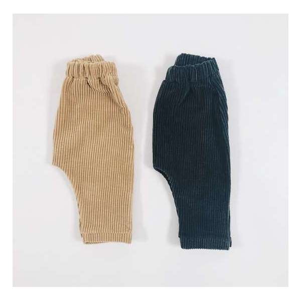 Corduroy Pants Donkergrijs Maat 92