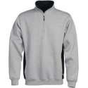 Fristads zipsweater Acode 1705 grijs