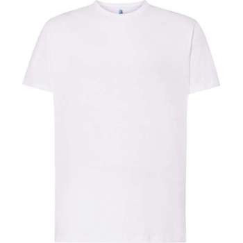 JHK TSRA - Witte T-Shirts 190 gram - Duo Pack- Maat S