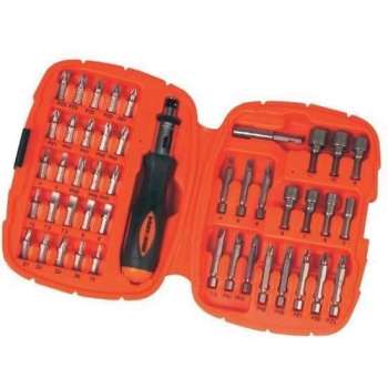 BLACK & DECKER Schroevenset 45-delig