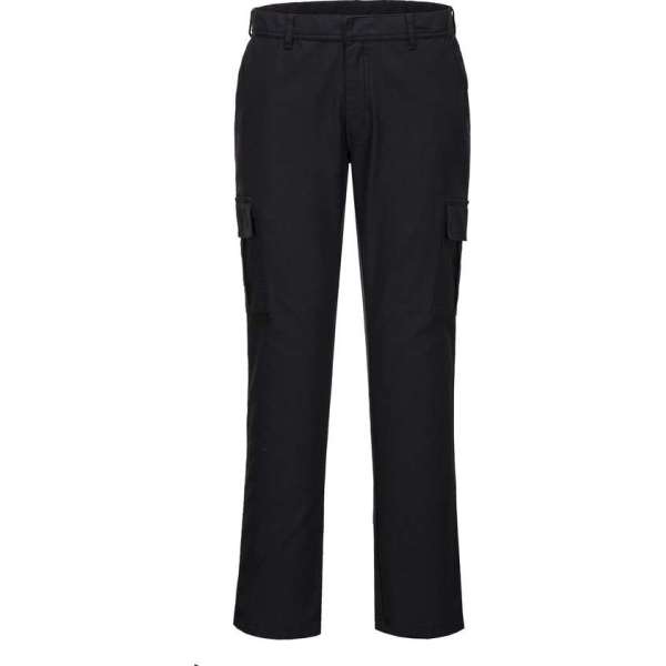 Portwest S231 Werkbroek Stretch Slim Combat ZwartNL:48 BE:48