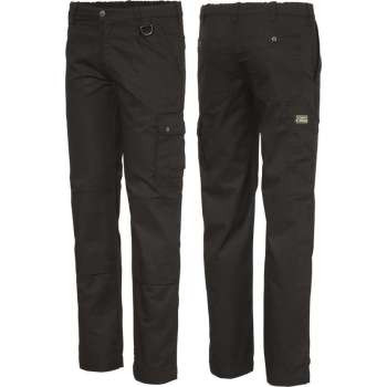 Ultimate Workwear - Standaard Werkbroek DAVOS - 100% katoen 320 gr/m2- Zwart