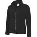 Uneek UC608 Fleecejack Classic Full Zip Dames Zwart S