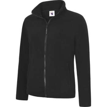 Uneek UC608 Fleecejack Classic Full Zip Dames Zwart S