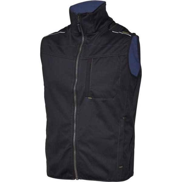 WorkZone 651-120 Softshell Vest Donkerblauw maat L