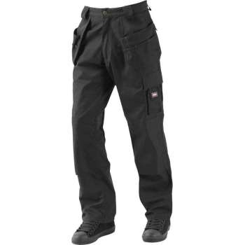 Lee Cooper - LCPNT216 Cargo-werkbroek met Holsterzakken - Zwart - W35