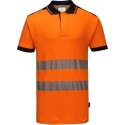 Portwest T180 - Hi-Vis Vision Poloshirt - Orange/Zwart - R Maat S