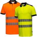 Portwest T180 - Hi-Vis Vision Poloshirt - Geel/zwart - R Maat M