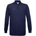 Santino B&c Poloshirts Long Sleeve Safran Tt Lsl Navy Maat L