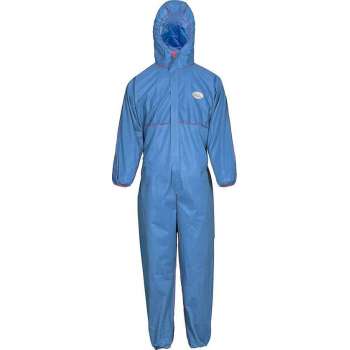 CoverTex FR® overall ASATEX chemische beschermende zoverall vlamvertragend C-3FR, blauw XL