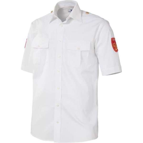 Uniformshirt Brandweer korte mouw Maat 48