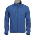 Clique Basic Softshell Jas Heren Kobalt maat M