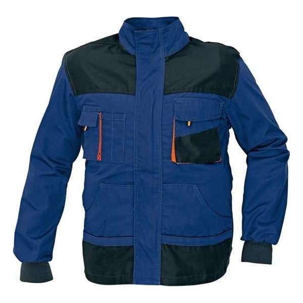 Werkjas Emerton blauw maat 62