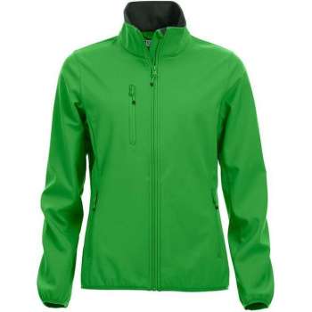 Craft Basic Softshell jacket dames grasgroen - Maat L