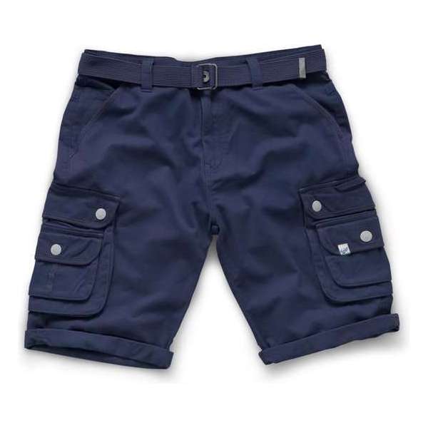 Scruffs Cargo Shorts Navy-30