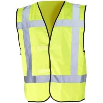 Veiligheidsvest rws norm fluor geel