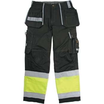 Bjrnklder broek Technique HiVis zwart