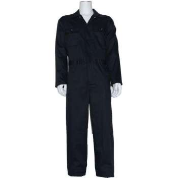 EM Workwear Overall Polyester/Katoen  Zwart - Maat 68