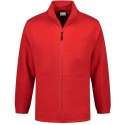 Santino Bormio Fleecejack lange mouwen +Rits - Rood - XXL