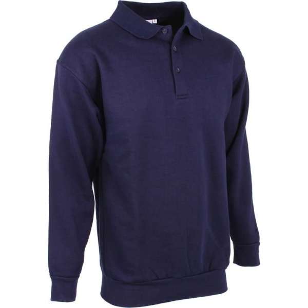 Uniwear UNIWEAR Polosweater MarineblauwL