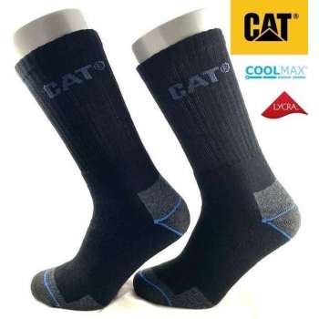 CAT Werksokken - COOLMAX - Multipack 3 Paar - Top Werksok - 80% Katoen met Coolmax !! 39/42