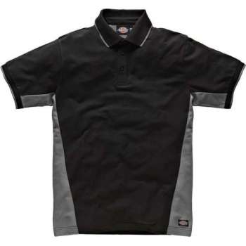 Dickies Two Tone Polo-Rood/zwart-M