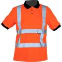 Storvik Werk polo reflecterend RWS Heren Oranje Reflecterend - Maat 2XL (56) - Ostfold