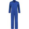 EM Workwear kinderoverall 100% katoen Korenblauw met rits maat 98