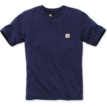 Carhartt 103296 Workwear Pocket T-Shirt - Relaxed Fit - Navy - M