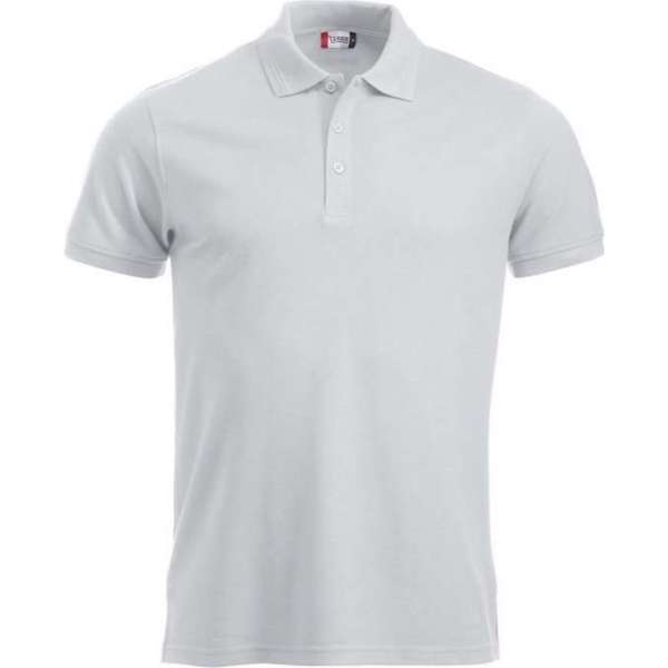 Clique Manhattan Heren Polo Wit maat XL