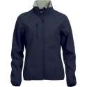 Clique Basic Softshell Jas Dames Donker Navy maat XS