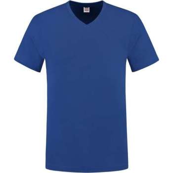 Tricorp 101005 T-Shirt V Hals Slim Fit Royalblue maat S